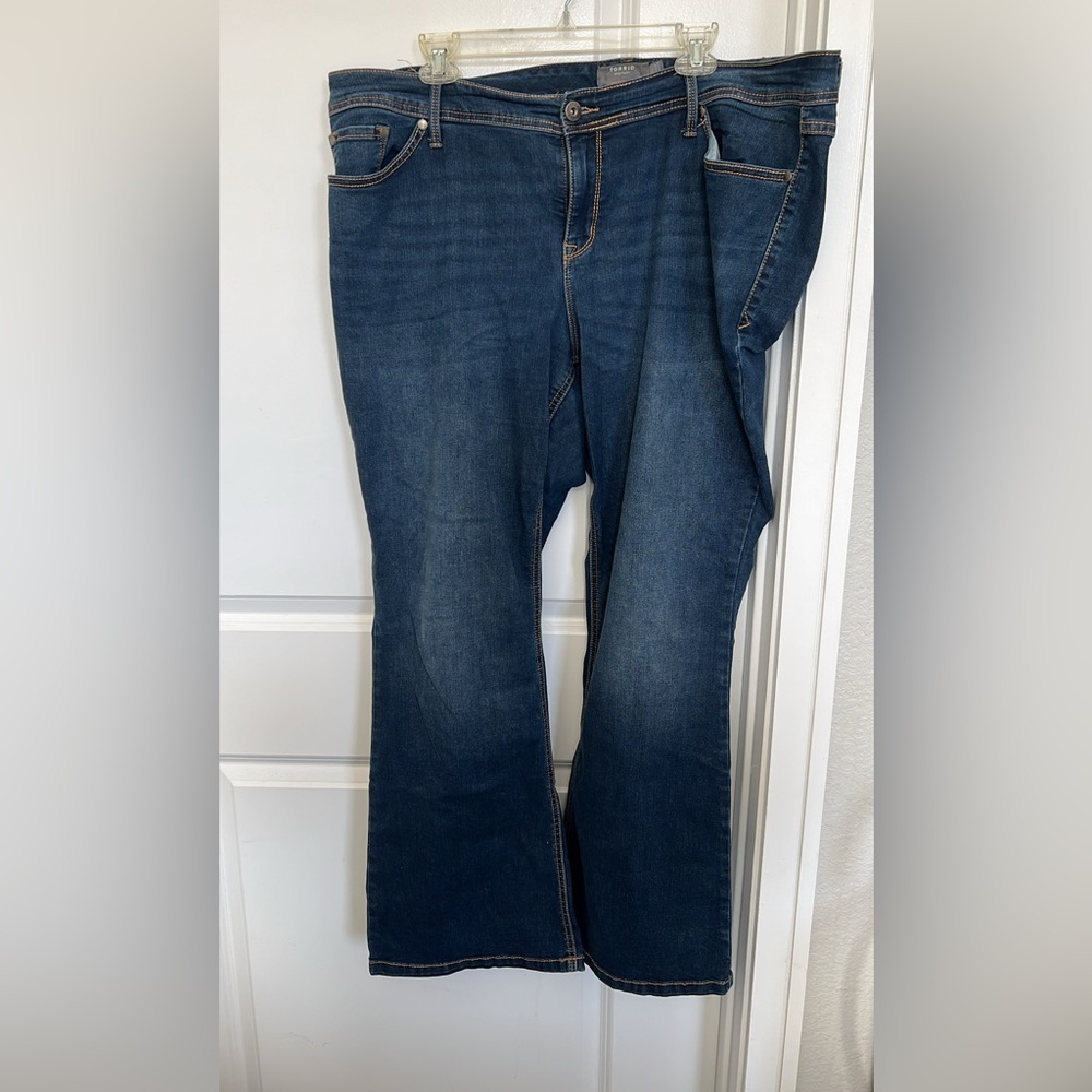 Torrid Women's Blue Boot Cut Jeans